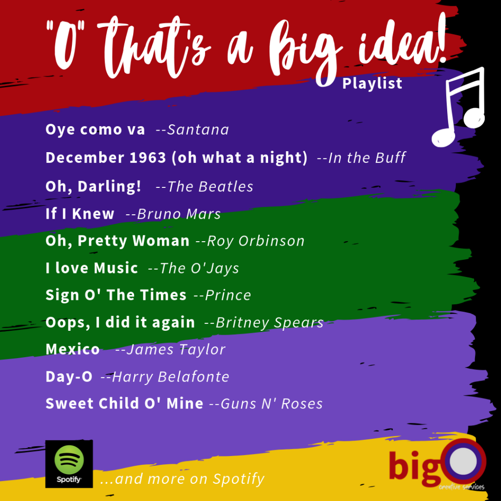 A playlist to make you say "O, that's a big idea!"